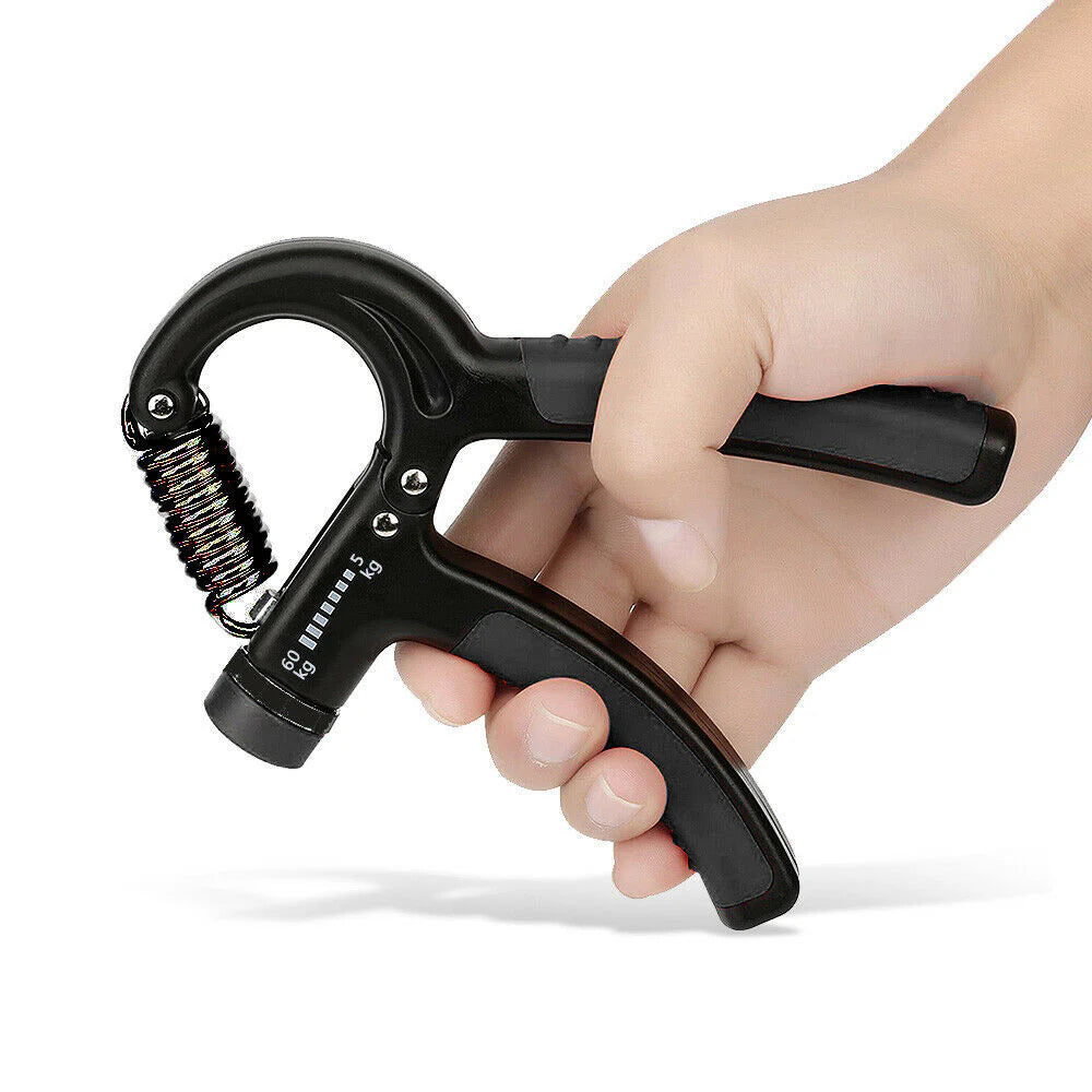 Hand Grip Adjustable Trainer Gripper Strengthener Gym Strength Exerciser